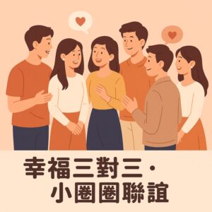 戀愛心悅 LoveBox 婚友社活動照，真誠交流的會員場景